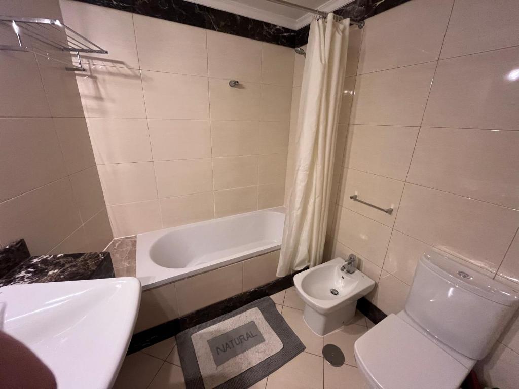 Bathroom with bath
