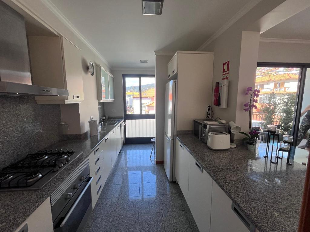Kitchen with appliances